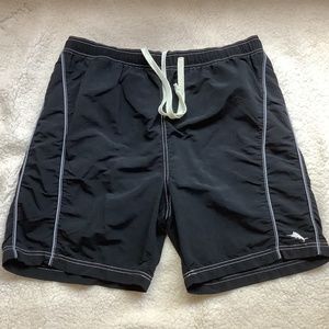 Tommy Bahama Drawstring Waist Inner Netting Pocketed Swim Shorts size Medium